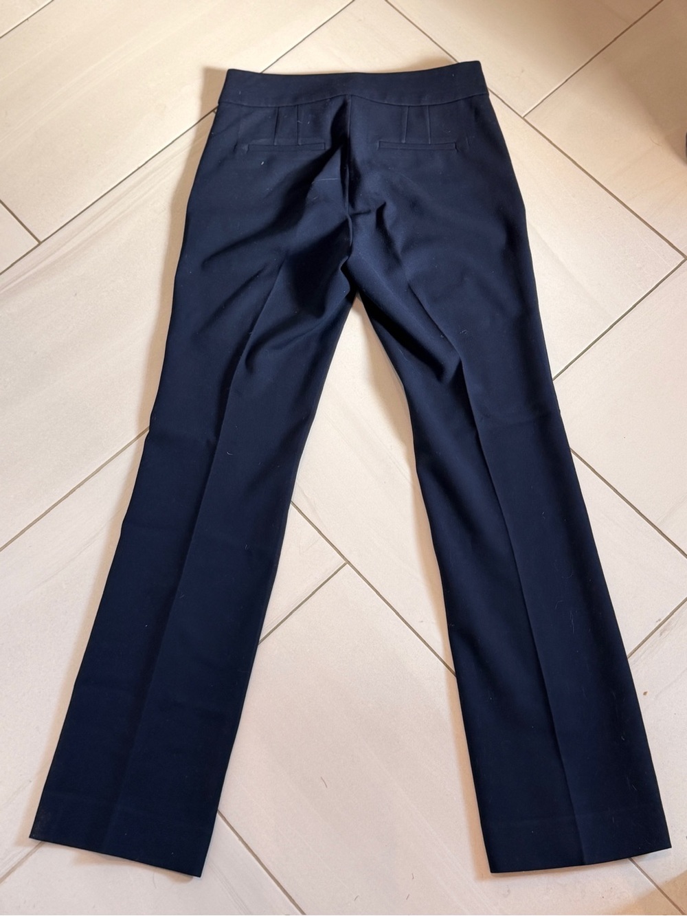 J. Crew Women's Black Straight-Leg Dress Pants